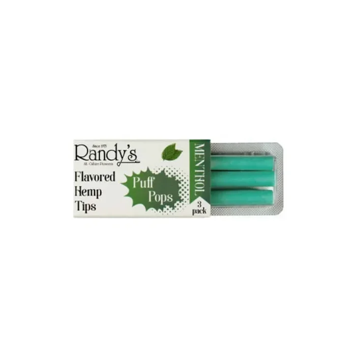 Randy’s Menthol Flavored Hemp Tips