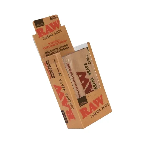 RAW Guarana Caffeine Wraps