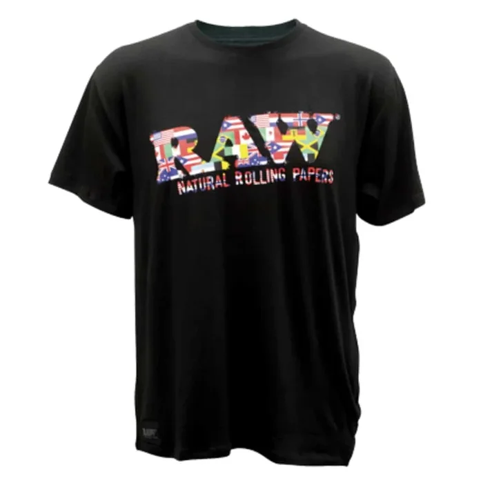RAW Multi Flag Logo Shirt