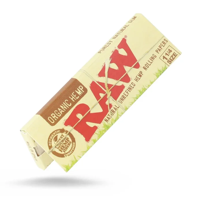 RAW Organic Hemp 1 1/4 Rolling Papers