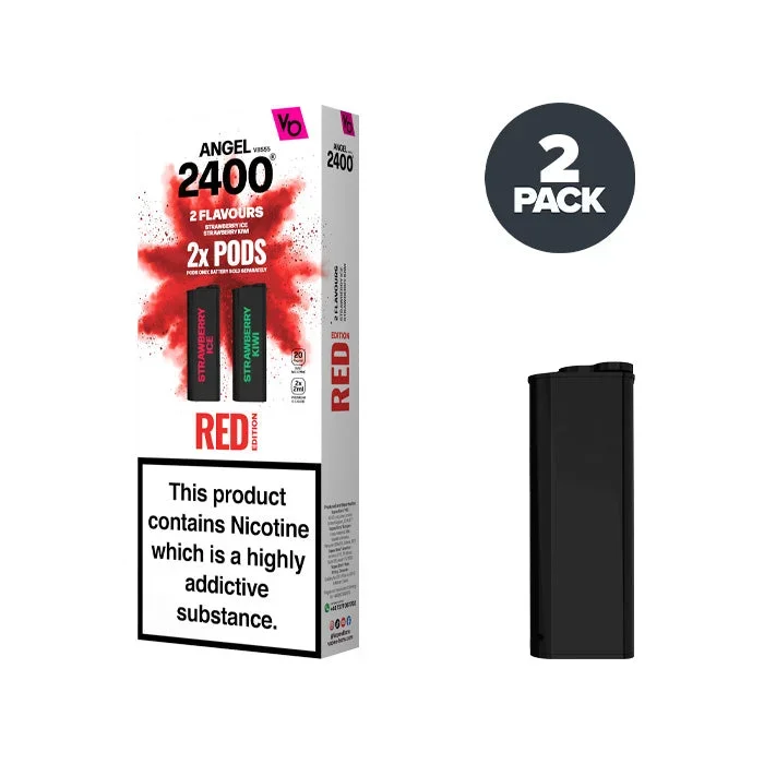Red Edition Angel 2400 Pre-filled Pods by Vapes Bars
