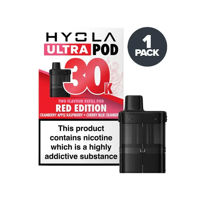 Red Edition Hyola Ultra 30K Prefilled Pods