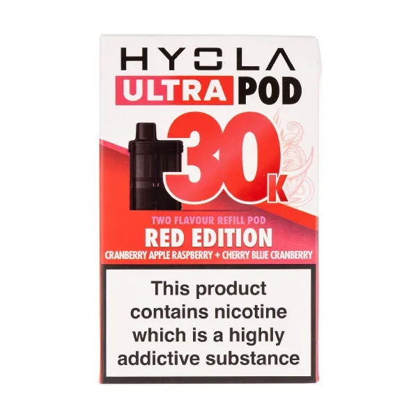 Red Edition Ultra 30k Prefilled Pods by Hyola