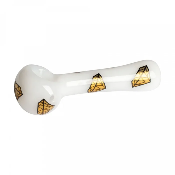 Red Eye Glass – Diamond Decal Hand Pipe