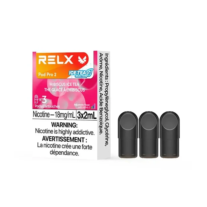 RELX Pod Pro 2 – Hibiscus Iced Tea (3 Pack)