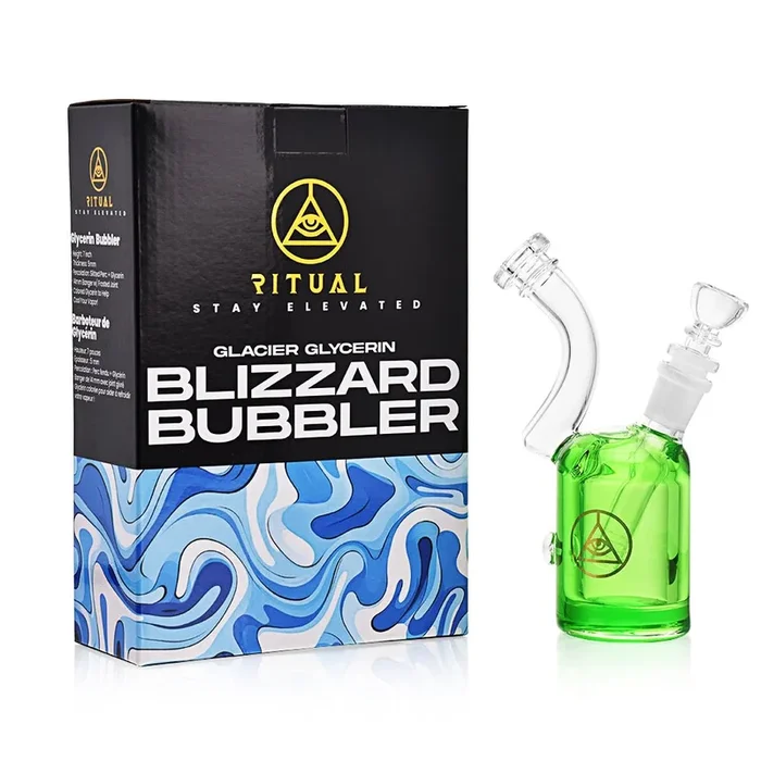 Ritual Smoke Green Blizzard Bubbler