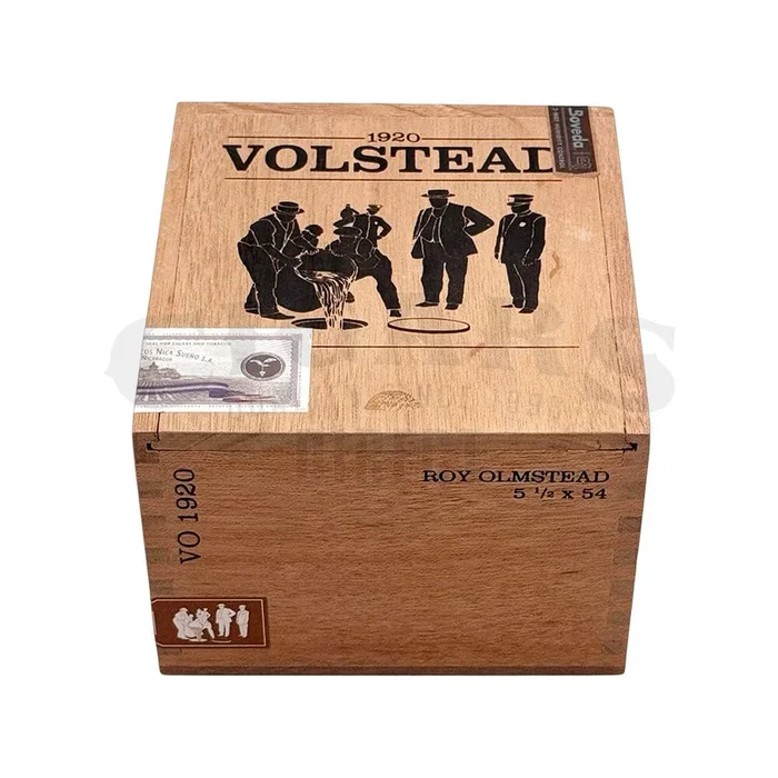 RoMa Craft Intemperance Volstead VO 1920 Roy Olmstead Torpedo