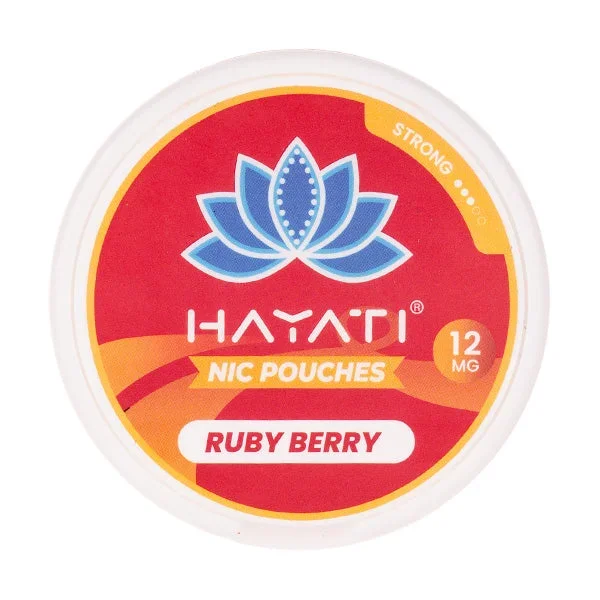 Ruby Berry Nicotine Pouches by Hayati