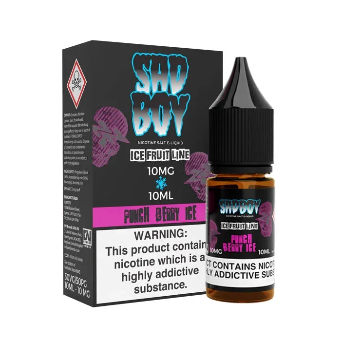 Sadboy Punchberry Ice Nic Salt E-Liquid