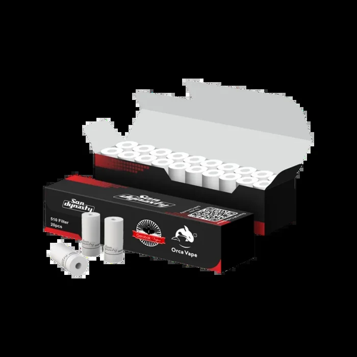 San Dynasty Filter Tips By Orca Vape X Gerobak
