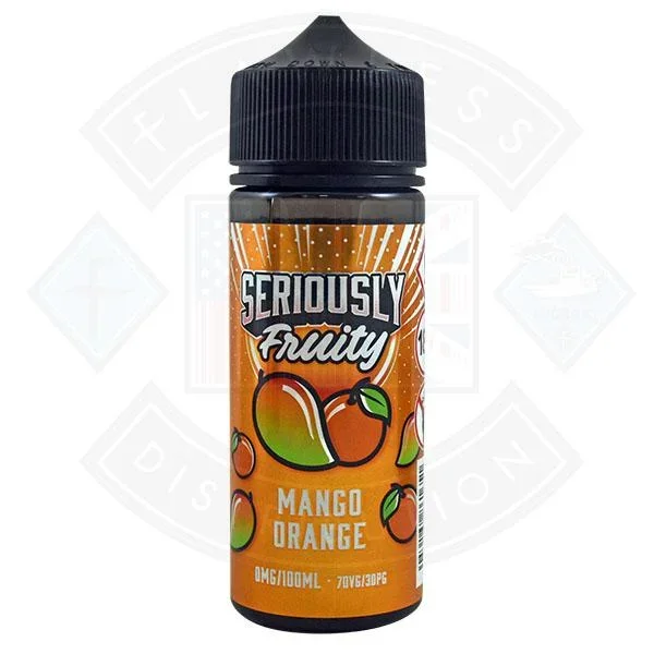 Seriously Fruity Mango Orange 0mg 100ml Shortfill