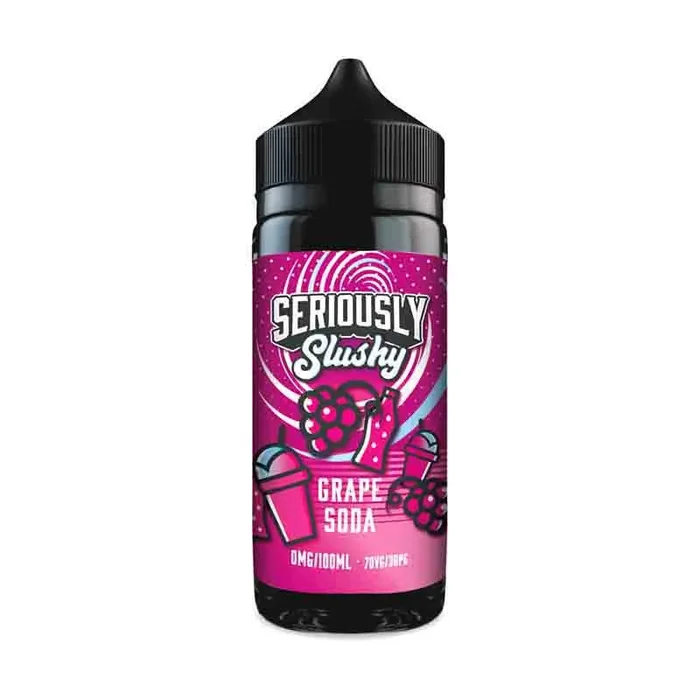 Seriously Slushy by Doozy Vape Co Grape Soda 100ml Shortfill