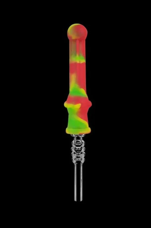 Silicone Vapor Straw with Quartz Tip