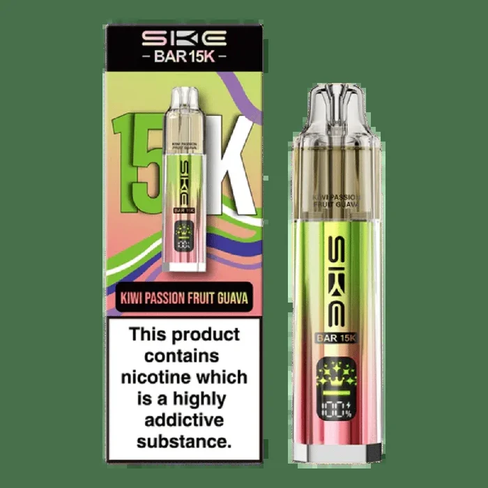 SKE Bar 15K Prefilled Pod Kit Kiwi Passion Fruit Guava
