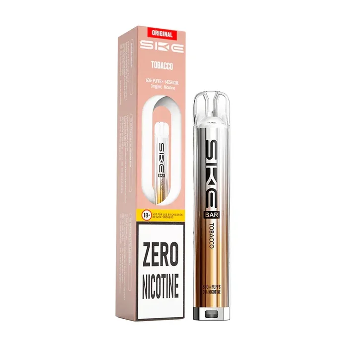 SKE Bar 600 Zero Nicotine Prefilled Pod Kit Tobacco