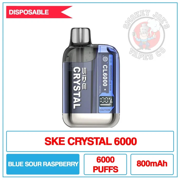 SKE Crystal 6000 – Disposable Kit – Blueberry Sour Raspberry