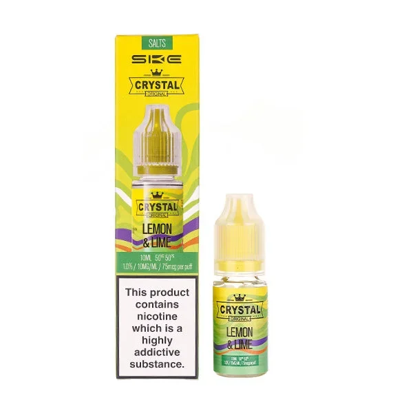 SKE Crystal Lemon & Lime Nic Salt E-Liquid