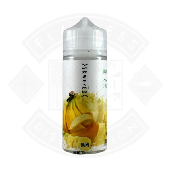 Skwezed – Banana 0mg 100ml Shortfill