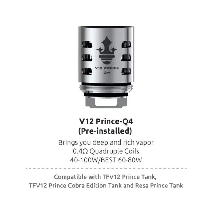 SMOK – TFV12 Prince Tank Coils – Pack of 3