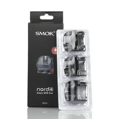 SMOK Nord 4 Replacement Empty Pods (Pack of 3)