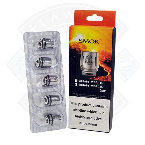 SMOK TFV8 V8 BABY M2 REPLACEMENT COILS (5PACK)