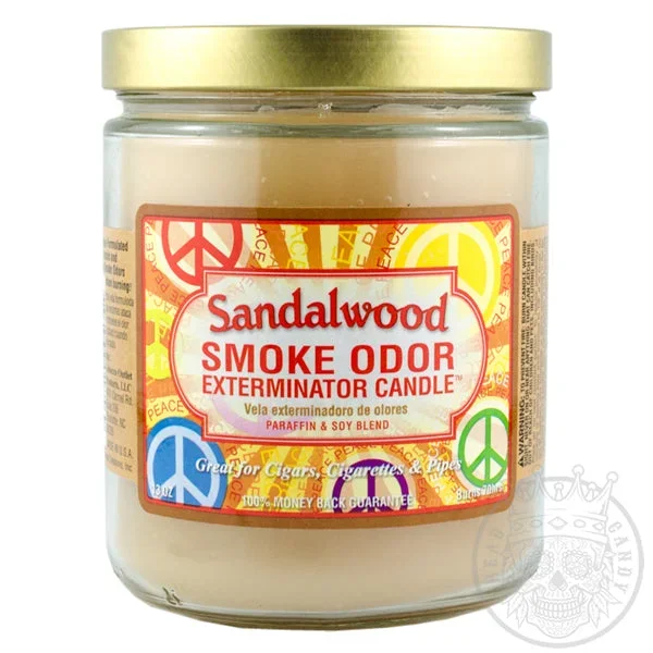 Smoke Odor Exterminator Candle – Sandalwood