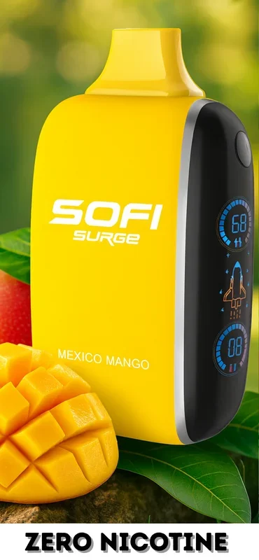 SOFI SURGE 25000 Puffs Dual Mesh Zero Nicotine Disposable Rechargeable Vape
