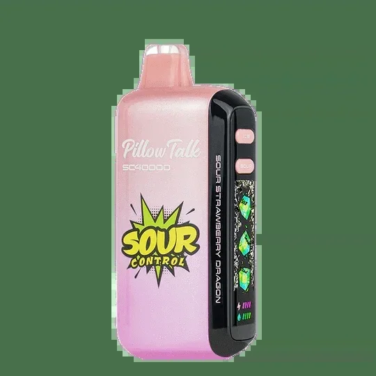 Sour Strawberry Dragon – Pillow Talk Sour Control SC40000 Disposable