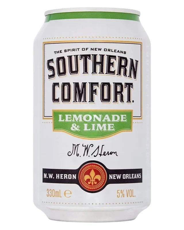 Southern Comfort Lemonade & Lime Can, 330 ml