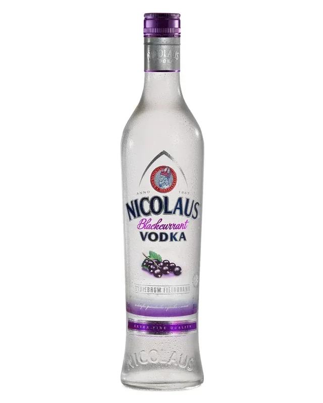 St. Nicolaus Silver Filtered Blackcurrant Flavoured Vodka, 70 cl