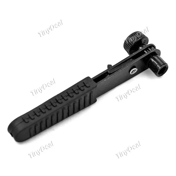 Stainless Steel Rapid Ratchet Wrench 1/4″ Screwdriver Rod Quick Socket Wrench Tools for Screwdriver Bit Connection