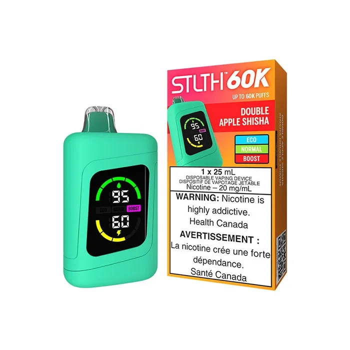 STLTH 60K Disposable – Double Apple Shisha