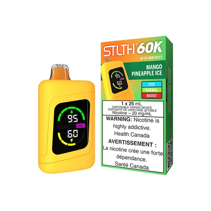 STLTH 60K Disposable – Mango Pineapple Ice (MB)