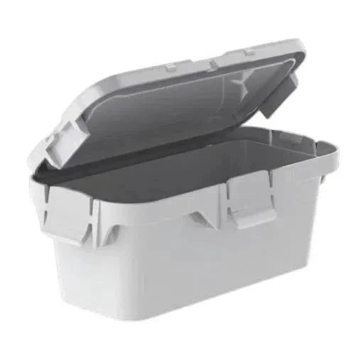 STO Micro Pop Top Vial – 18 Dram – Recyclable – Child Resistant CR – White – (720 Count)