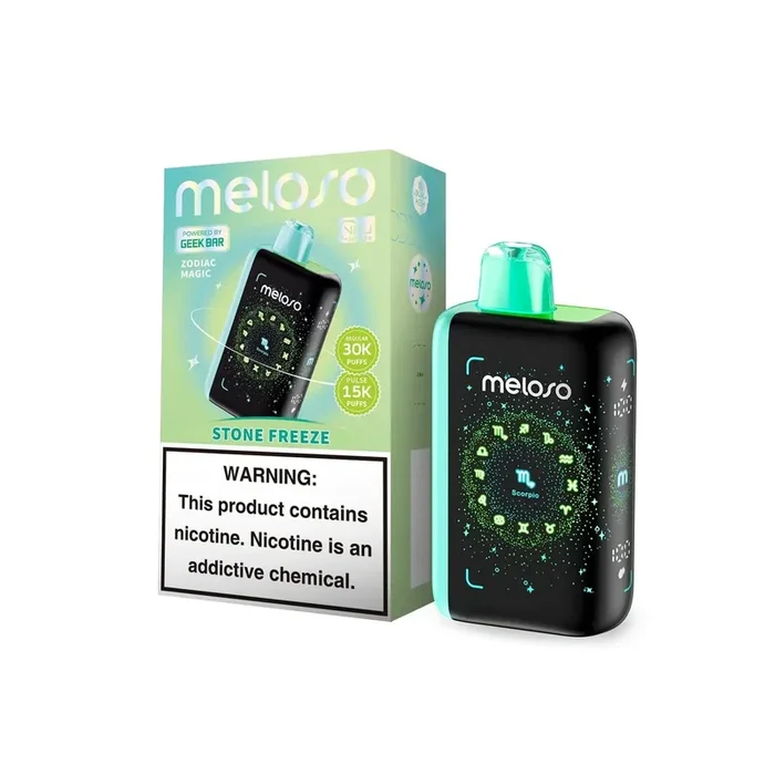 Stone Freeze – Geek Bar Meloso Bar 30k Disposable Vape