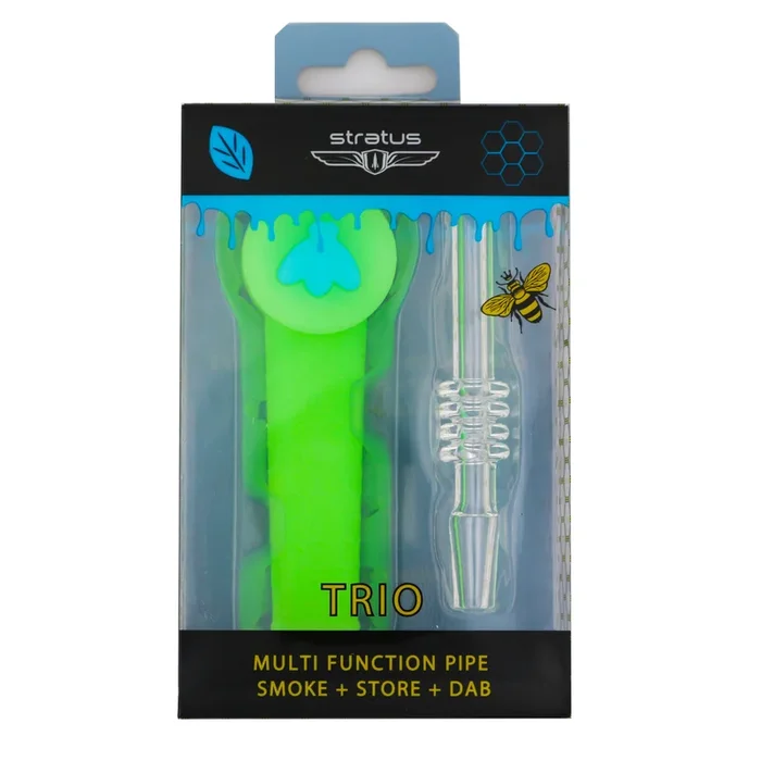 STRATUS – Trio – 3 IN 1 – Silicone – Hand Pipe