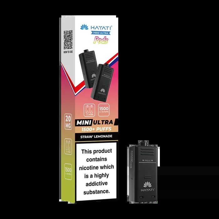 Straw’ Lemonade Hayati Mini Ultra Refill Pack