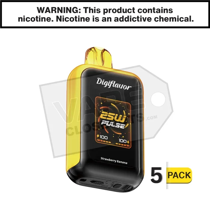 Strawberry Banana Digiflavor Sky 25K Disposable Vape