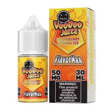 Strawberry Banana Ice by Voodoo Juice FlavorMax Salts Series 30mL