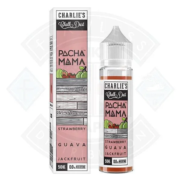 Strawberry Guava Jackfruit E liquid by Pacha Mama 50ml Short fill