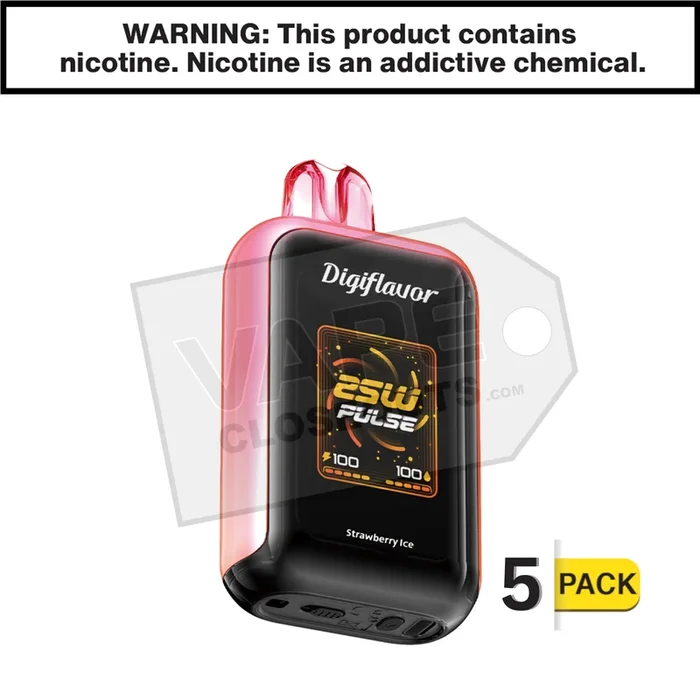 Strawberry Ice Digiflavor Sky 25K Disposable Vape