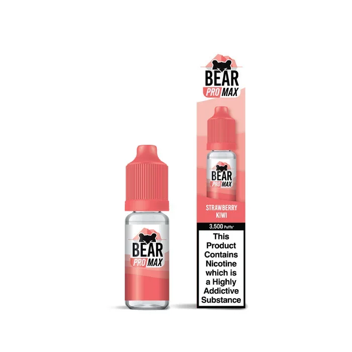 Strawberry Kiwi 10ml Nic Salt E-Liquid by Bear Pro Max 3500