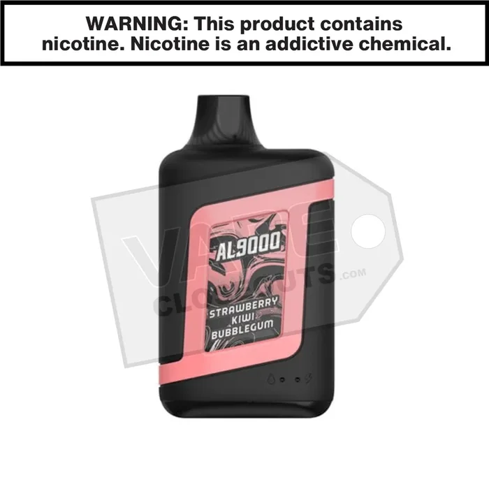 Strawberry Kiwi Bubblegum AL9000 Novo Bar