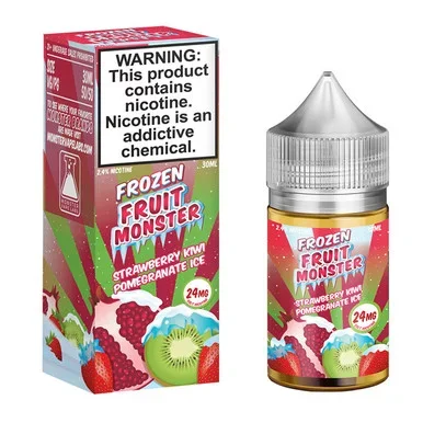 Strawberry Kiwi Pomegranate Ice By Frozen Fruit Monster Salts E-Liquid