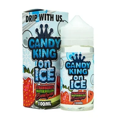 Strawberry Watermelon Bubblegum on Ice Candy King 100mL