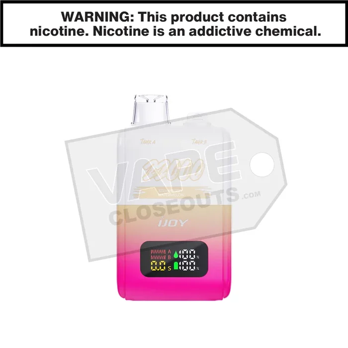 Strawberry Watermelon iJoy SD22000 Disposable Vape