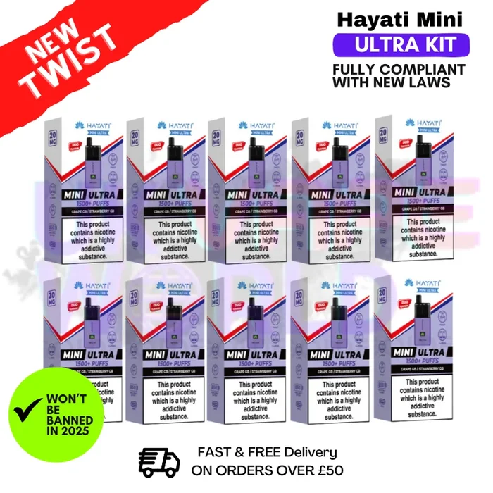 Summer Dream Hayati Mini Ultra 1500 Box Of 10