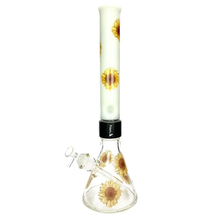 Sunflower Beaker Single Stack Glass