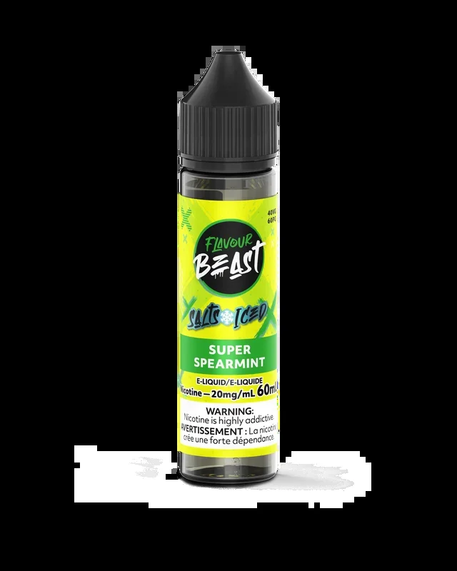 Super Spearmint (Ice) by Flavour Beast Salt 60mL [ON]