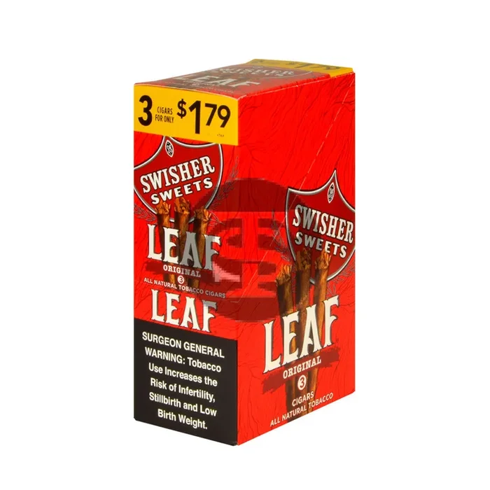Swisher Sweets Leaf 3 for $1.79 Pack of 30 Original